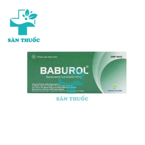 Baburol - Thuốc điều trị viêm phổi, viêm phế quản của Agimexpharm